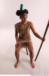 ANISE SITTING POSE WITH SPEAR 2